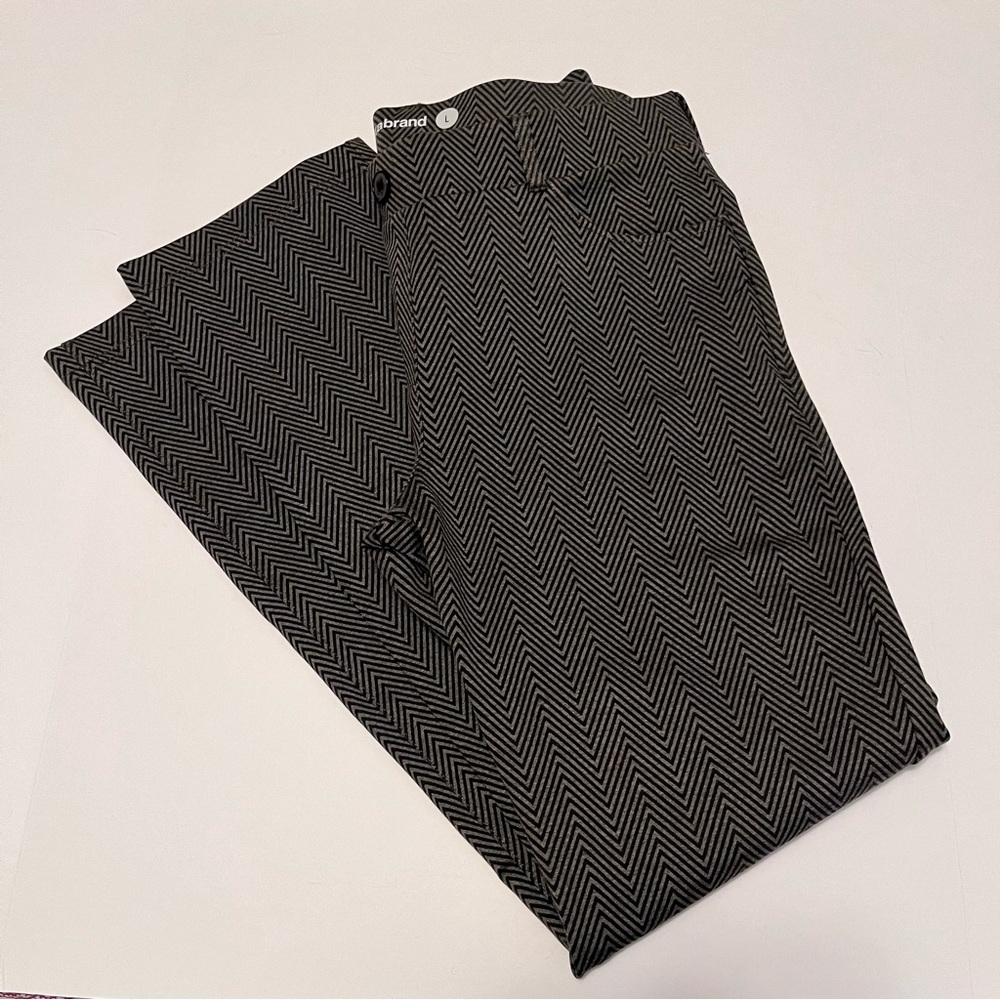 Betabrand ponte women’s Sz. L pull on pants bootcut stretch travel